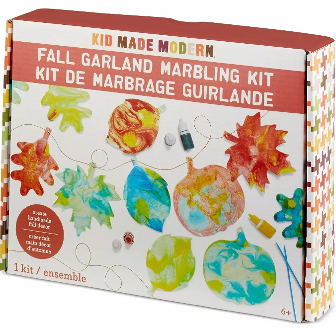 Fall Garland Marbeling Craft Kit on Sale