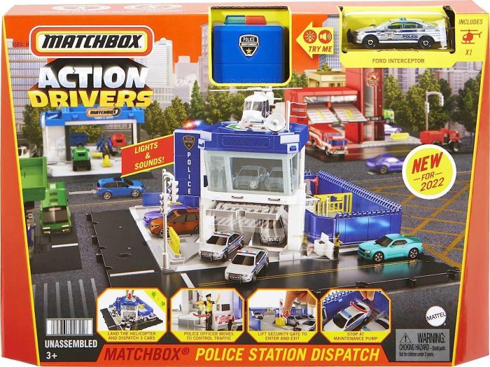 Matchbox Police Station Dispatch Playset on Sale