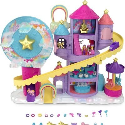 Polly Pocket Rainbow Funland Theme Park on Sale