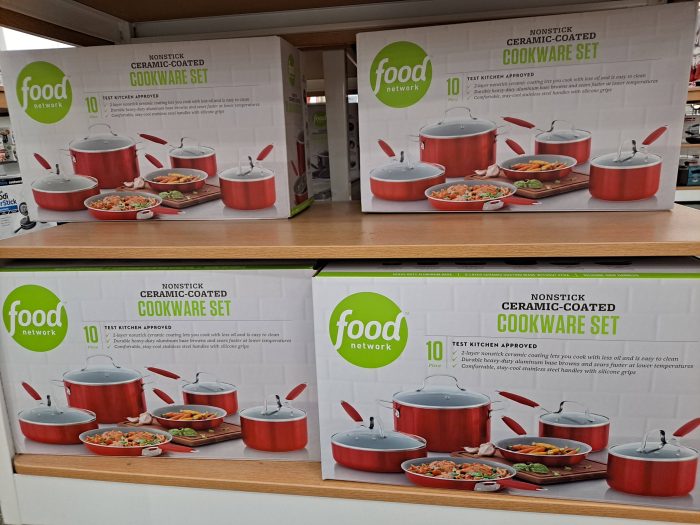 Food Network Cookware Sets on Sale