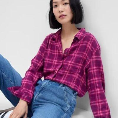 Gap Plaid Flannel Shirts on Sale