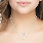 Initial Disc Layered Necklace on Sale for $24.99 (Was $100)!