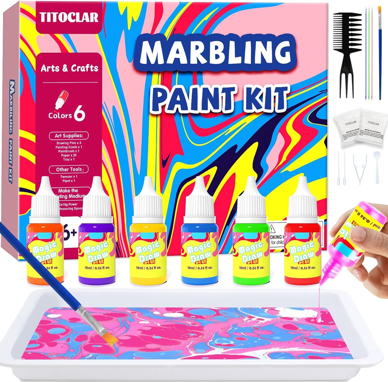 Marbling Art Paint Kit on Sale