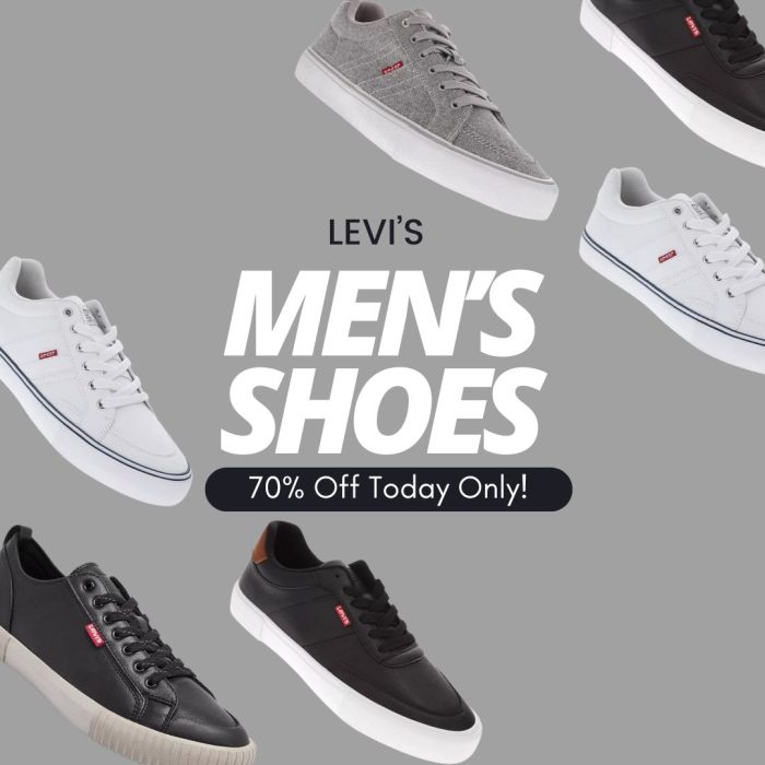 Levis Men's Shoes on Sale