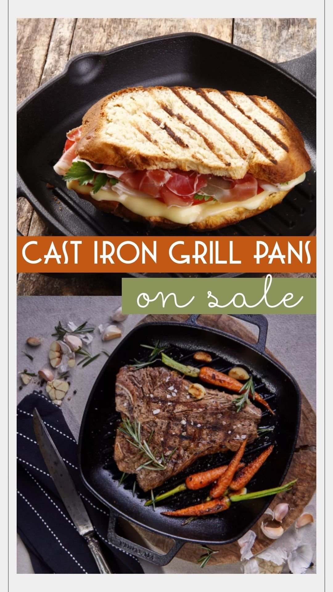 Cast Iron Grill Pans on Sale