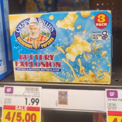 Cousin Willie's Popcorn on Sale