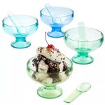 Ice Cream Dishes on Sale | Set of 4 Dishes & Spoons $13.99 (Was $40)!