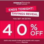 Kohl's Mystery Savings - See How Much Your Savings Are!! Ends 4/21!!