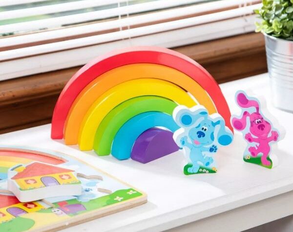Blues Clues Rainbow Stacker Puzzle on Sale