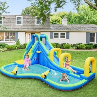 Inflatable Water Slide & Splash Pool on Sale
