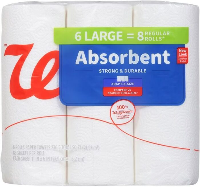 Walgreens Paper Towels on Sale