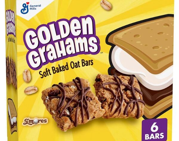 Golden Grahams S'mores Soft Baked Oat Bars