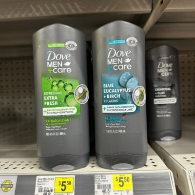 Dove Men + Care Body Wash on Sale