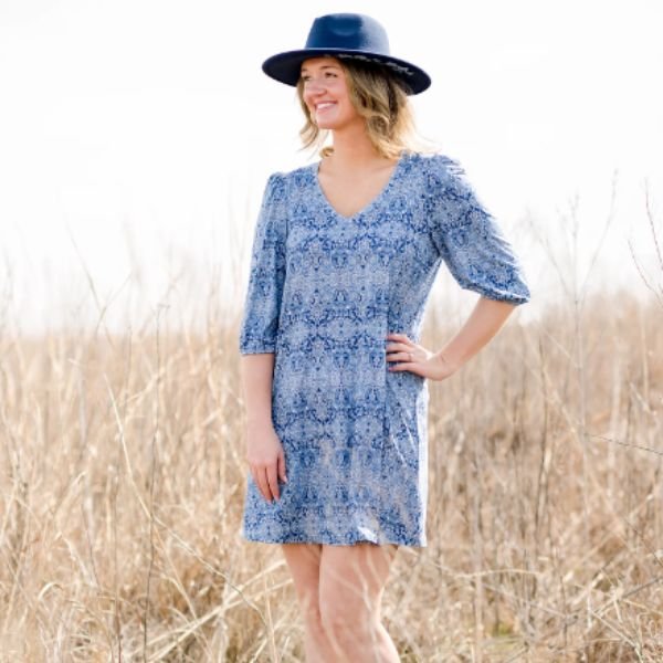 Pioneer Woman Puff Sleeve Dress