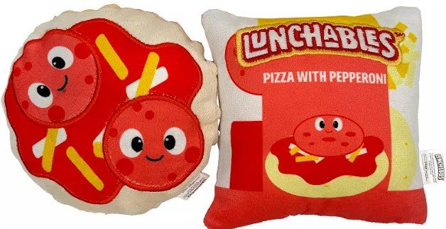 Lunchables Pizza Dog Toy Set