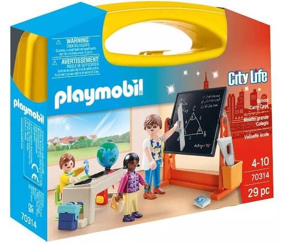 Playmobil School Carry Case-City Life Case on Sale