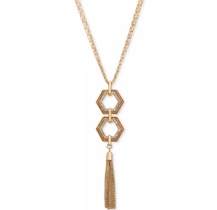 Tassel Pendant Necklace on Sale