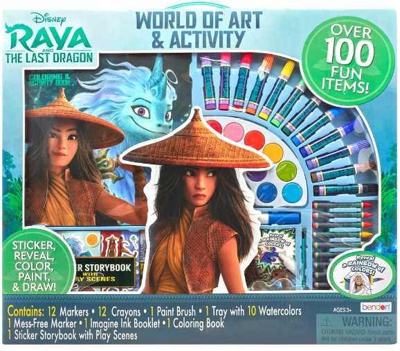 Raya and the Last Dragon World of Art & Activity Kit