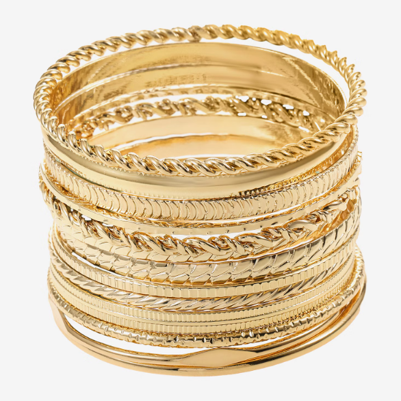 Textured Bangle Sets on Sale