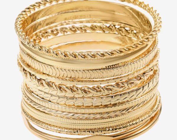 Textured Bangle Sets on Sale