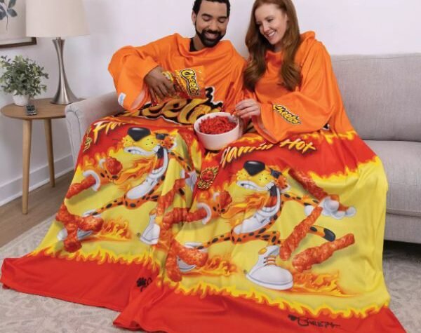 Snuggie Flamin' Hot Cheetos Wearable Blanket on Sale