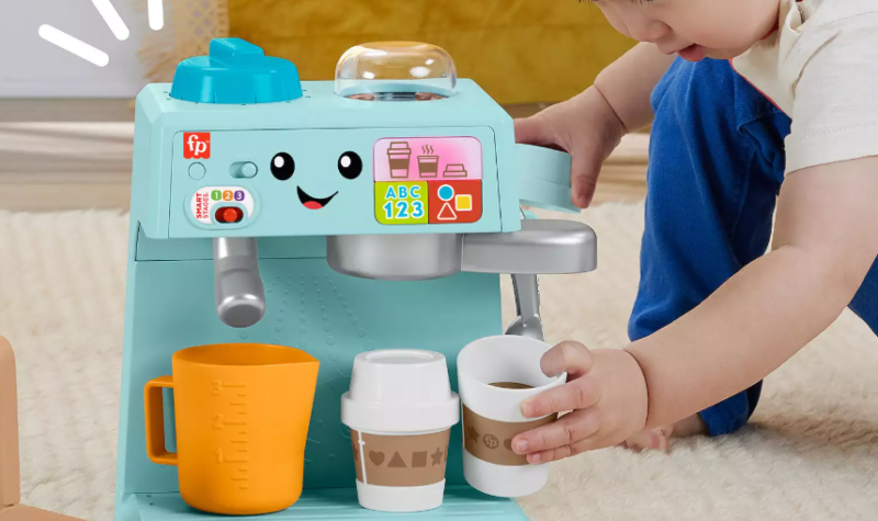 Fisher-Price Laugh & Learn Coffee Cafe Toy on Sale