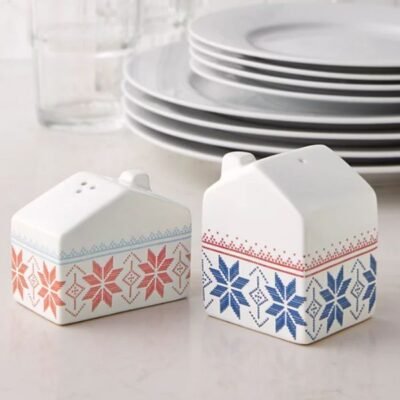 Winter Salt & Pepper Shakers on Sale