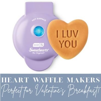 Sweetheart Mini Waffle Makers on Sale