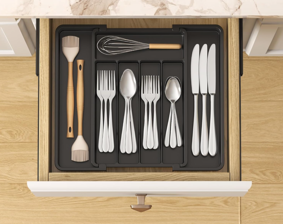 Expandable Silverware Drawer Organizer on Sale