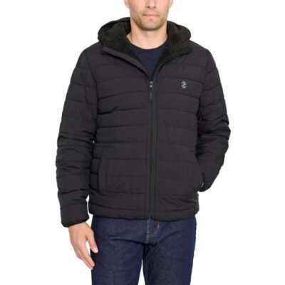 Men's Sherpa Puffer Coats on Sale