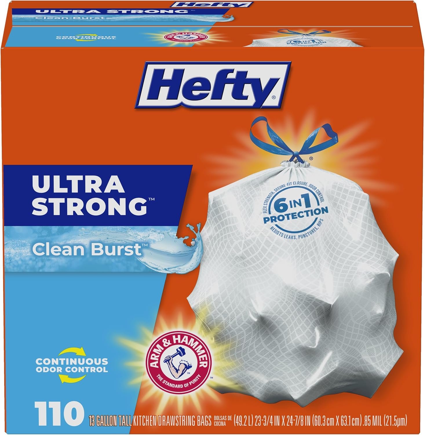 Hefty Ultra Strong Kitchen Trash Bags on Sale