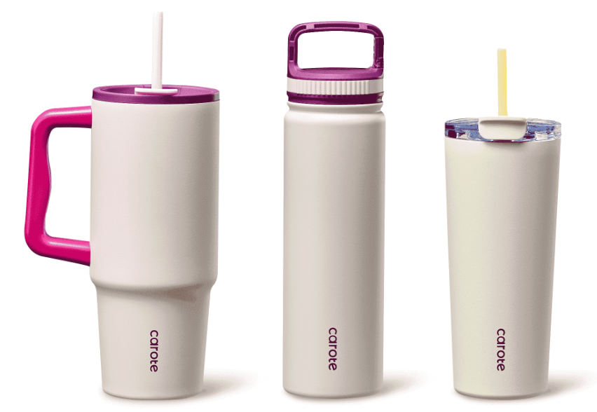 Carote Water Bottle and Tumbler Set