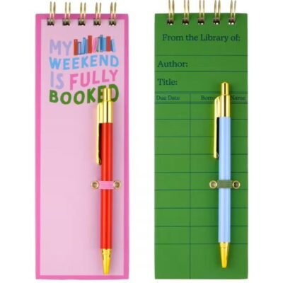 Book-Themed Notepads on Sale