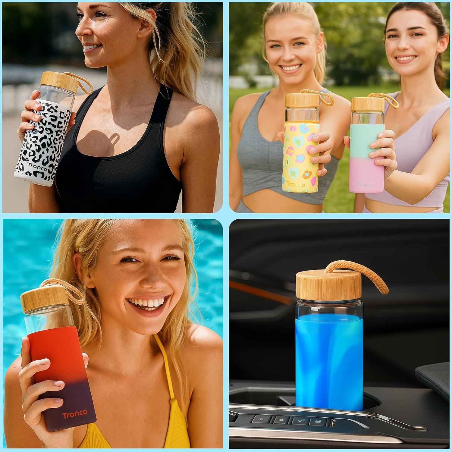 Glass Water Bottles on Sale