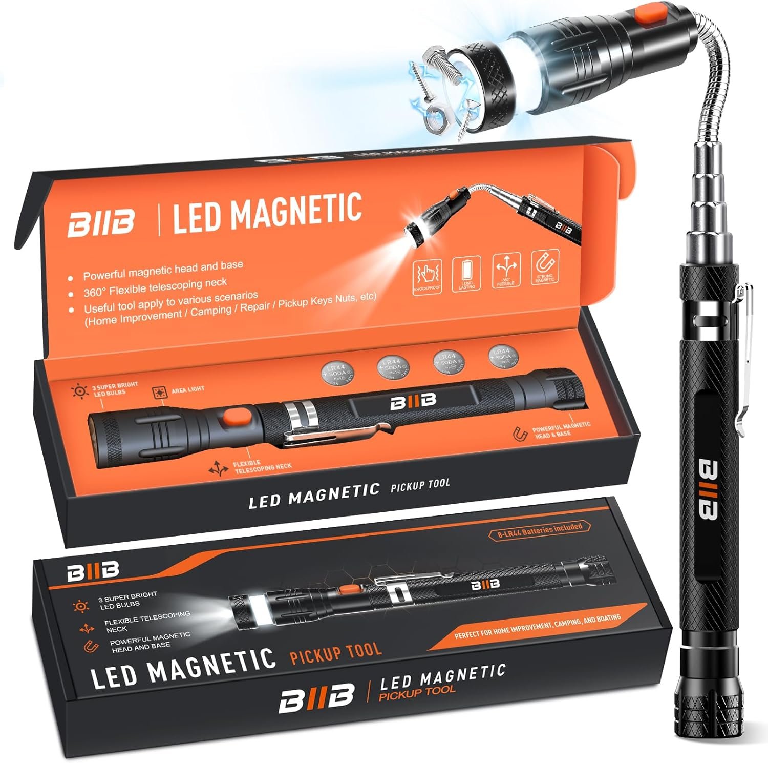 Extendable Magnetic Pickup Tool
