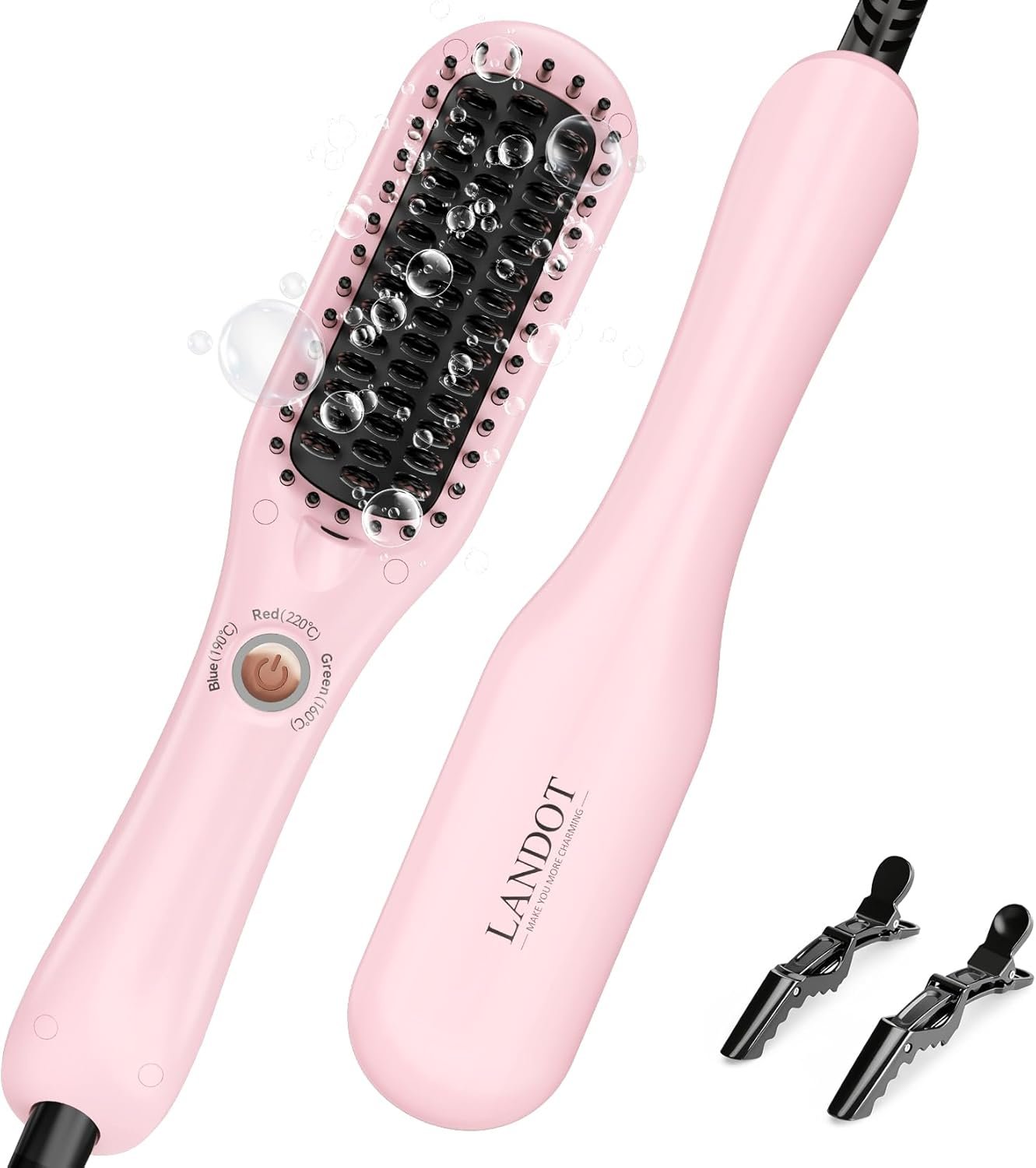 Mini Hair Straightening Brush on Sale