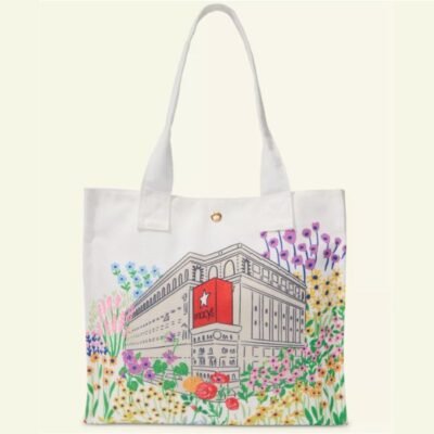 Macy's Floral Tote Bag