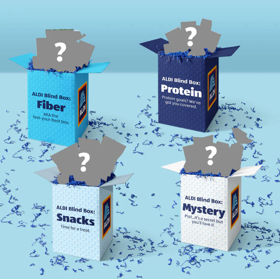 Aldi FREE Blind Boxes