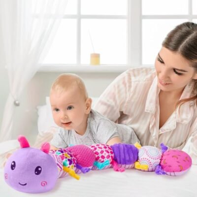 Musical Crinkle Caterpillar Toy
