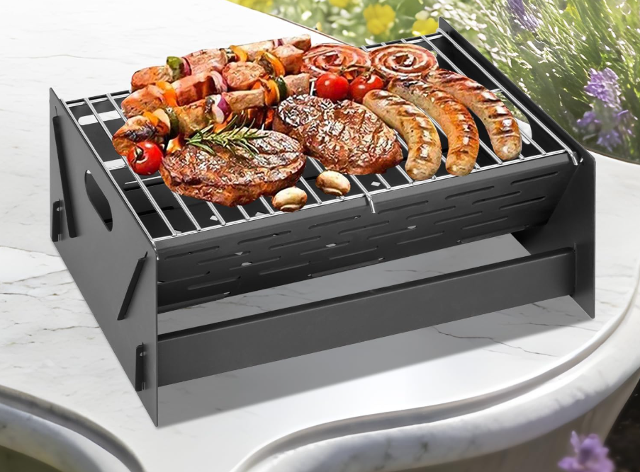 Foldable Camping Charcoal Grill on Sale