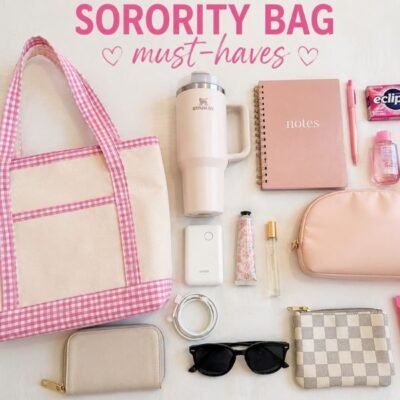 Sorority Rush Bag Essentials