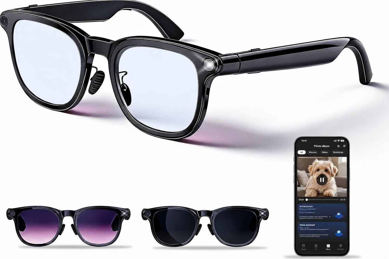 Smart Glasses with Camera on Sale 