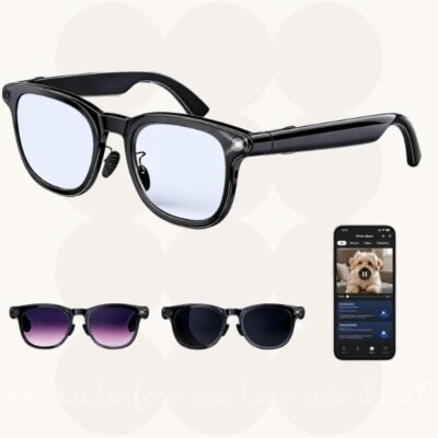Smart Glasses with Camera on Sale