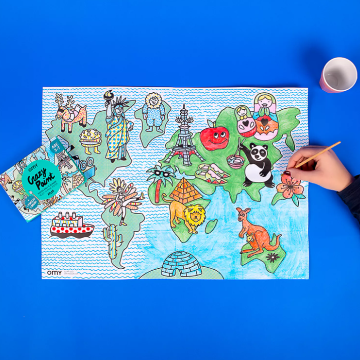 Kids Ready-to-Paint Poster